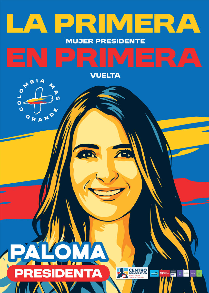 PALOMA PRESIDENTA El 31 de mayo vota por la primera en primera. Hagamos historia, lo mejor está por venir.