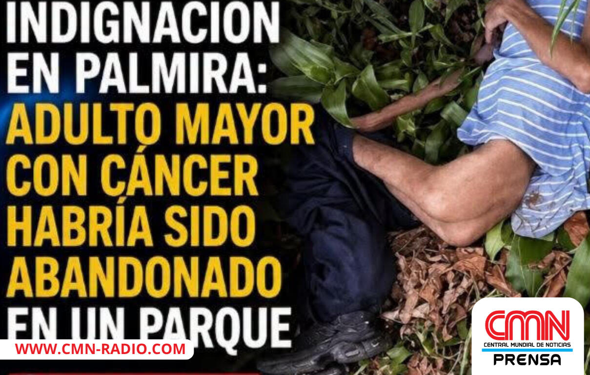 INDIGNACIÓN EN PALMIRA: ADULTO MAYOR CON CÁNCER HABRÍA SIDO ABANDONADO María Fernanda Parra fue elegida Reina Nacional del Café